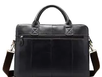 Сумка из натуральной кожи первоклассный брифкейс-портфель, фотография 2