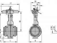 Газопроводной вентиль DY 1000, фотография 8