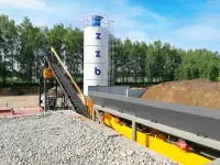 Стационарный бетонный завод лента 36