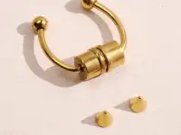 Пирсинг обманка на магните, фотография 3