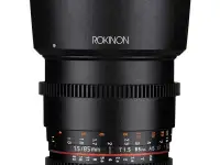 Canon EF орнатуға арналған Rokinon 16, 35, 50, 85 мм Cine линзалар жинағы