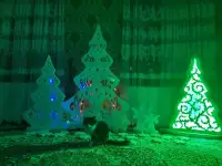 Новогодний декор из пенопласта, фотография 11