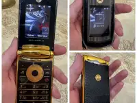 Motorola Razr v8 Золотистый GSM 1SIM Регистрация Янги