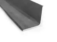 Уголок нержавеющий для плитки, Размер 1: 9-200 мм, Размеры 2: 10-200 мм, S 0,5-13 мм, Марка: 08Х18Н10...