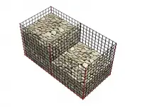 Сетка габионная D: 2,2-5 мм, Яч.: 110х100; 110х200; 200х220; 25х25...мм