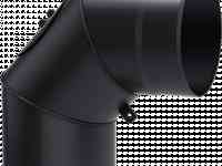 Поворот 90° толщина 2 мм.  сталь - Ø130, 150, 180, 200 в Ташкенте, Узбекистан, отвод, колено, труба, шибер