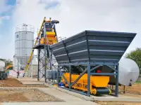 Стационарный бетонный завод Скип-60, фотография 5