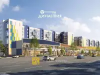 Продается 1-комнатная квартира-студия 26 м² в новостройке, 6/9 в ЖК Династия от Golden House