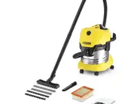 Профессиональный пылесос объемом 20 литров от немецкой фирмы KARCHER, фотография 4