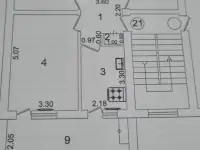 Продается своя квартира центре Ташкента метро Шахристан Юнусабаде 3/3/4 кирпичный дом 77-серия с обстановкой с мебелью., фотография 11