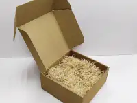 Готовые крафт и белые коробки с крышкой, фотография 4