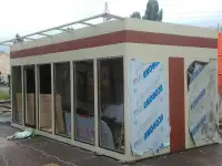 Строим и производим торговые магазины киоски будки охранные посты КПП торговые прилавки передвижные конструкции и м, фотография 2