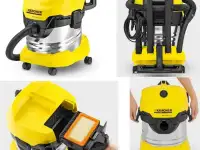 Профессиональный пылесос объемом 20 литров от немецкой фирмы KARCHER, фотография 6