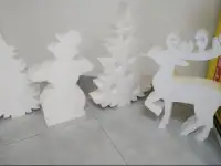 НОВОГОДНИИ ФИГУРЫ ИЗ ПЕНОПЛАССА 2Д, 3Д. НА ЗАКАЗ, фотография 6