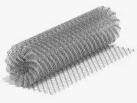 Сетка-рабица непрозрачная, D 0,7-6 мм, Ячейка: 50х50; 20х20; 35х35... мм, Раскрой: 1.5х10; 2х10; 1.8х10... М