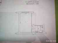 Бодомзор. 1/3/4 20 м2. Бывшое общежитие. Своя Юнусабадский район .1/3/4 20 м2. Ремонт средний. Ориентир Мечеть Бадамзар., фотография 3