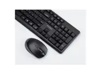 Клавиатура и мышь C22 Business Combo Wireless black, фотография 2