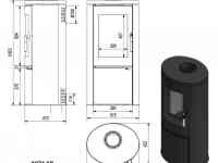 Топка-камин koza ab kratki в Ташкенте, Узбекистане камин, топка, pech, kamin, ideasvet, фотография 6