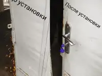 Установка замков в железные двери, фотография 2