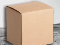 Крафт и белые коробки с крышкой, фотография 6