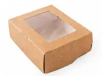 Готовые крафт и белые коробки с крышкой, фотография 5