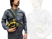 Спецодежда, летняя спецодежда, производство спецодежды, жилетки, каска, одежда для сварщиков, фотография 4