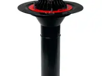 Кровельная воронка с обогревом PLASTFOIL VORTEX D160 мм, д 350-450 м, фотография 2