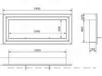 Биокамин Kratki JULIET 1500 в Ташкенте, Узбекистан biokamin kratki biofire kamin ideasvet, фотография 3