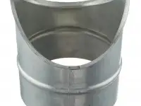 Врезка круглая D: от 100 до 1600 мм, L: 45-355 мм, s: 0,5-1 мм, Форм.: седловая; прямая