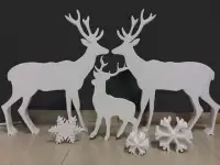 НОВОГОДНИИ ФИГУРЫ ИЗ ПЕНОПЛАССА 2Д, 3Д. НА ЗАКАЗ, фотография 2