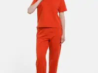 Костюм спортивный женский, повседневный, трикотажный FelivAro, фотография 2