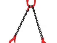Стропы цепные Груз.: 1-85 кг, Разм. звена: 10х30; 12; 13х39; 13х48...мм, L: 0,33-20 м