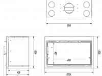 Стальной камин kaseta arke 95 на 140 км² в Ташкенте, Узбекистане камин, топка, pech, kamin, ideasvet, фотография 6