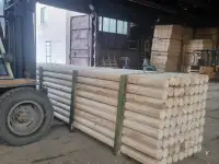 Производитель предлагает оцилиндрованное и окоренное бревно 10-16см без коры., фотография 3