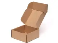 Крафт и белые коробки с крышкой, фотография 4