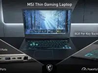 Oyin uchun noutbuk MSI Thin A15
