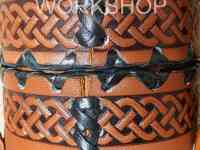 Кожаный тубус ручной работы., фотография 4