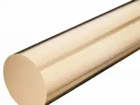 Круг бронзовый, Бронза: БрО5Ц5С5; БрАЖ9-4; БрАЖН10-4-4; БрАЖНМц9-4-4-1