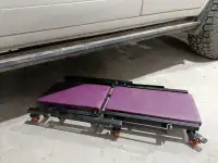 Подкатной лежак трансформер