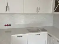 Столешницы, подоконники, раковины из камня акрил, кварц, фотография 5