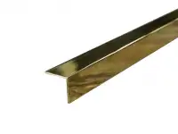 Уголок латунный 1 мм, Размер 1: 10-50 мм, Размер 2: 10-50 мм, Марка: ЛС59-1