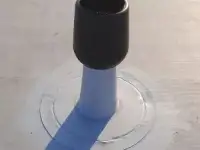 Аэратор PLASTFOIL AERO PVC D75 мм, длина 375 мм ПВХ, фотография 2