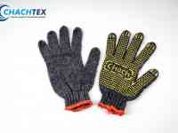 Перчатки рабочие хб с ПВХ нанесением от производителя, фотография 3