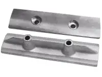 Аноды цинковые Матер.: Ц0А; Ц1; Ц2; Ц3..., B: 50-520 мм, s: 4-50 мм, L: 0,1-1 м