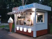 Строим и производим торговые магазины киоски будки охранные посты КПП торговые прилавки передвижные конструкции и м, фотография 9