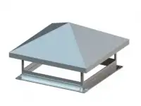 Зонт прямоугольный Разм. 3: от 100 до 1200 мм, s: 3; 10 мм, Разм. 2: от 100 до 1500 мм, h: от 410 до 600 мм