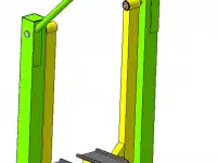 Уличные детские тренажеры от 6 лет тренажёры KiF, фотография 3