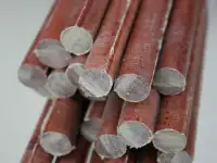 Текстолитовые стержни D: 6-220 мм, Матер.: ПТК; ПТ, L: 0,025-1,03 м, Станд.: ГОСТ 5385-74