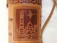 Кожаный тубус ручной работы., фотография 9