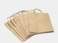 КРАФТ ПАКЕТ УПАКОВКА БУМАЖНЫЙ ПАКЕТ ФЛЕКСОПЕЧАТЬ БУМАЖНОЙ ПРОДУКЦИИ, фотография 5